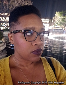 Headshot of Nilah Magruder. Photograph copyright Michelle Kinne.